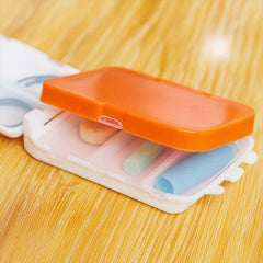 Pill Organizer Box – Dual-Sided with 8 Secure Compartments