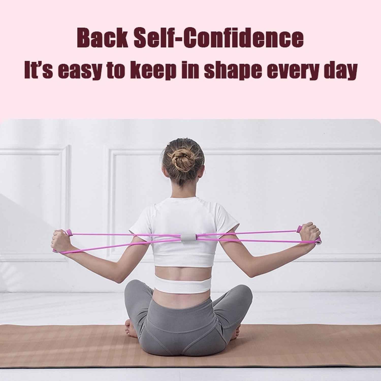 Durable resistance loop band for strengthening exercises and physical therapy.