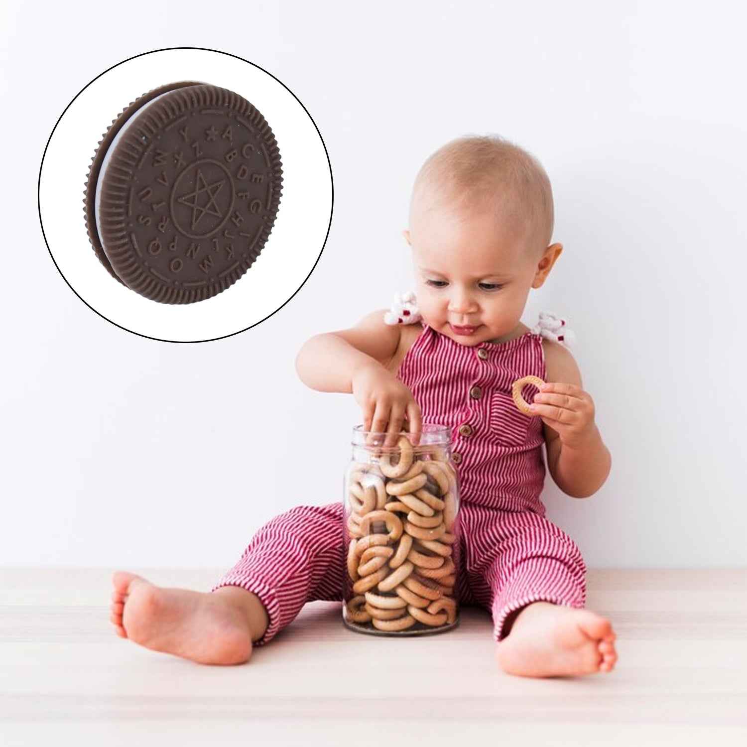 Silicone Baby Teething Toy – Soft, BPA-Free Relief for Infants