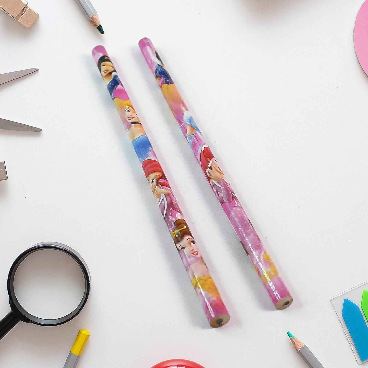 Cartoon Wooden Pencil Set – 5-in-1 Kids Stationery | Writezo
