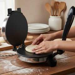 Electric Roti Maker – Stainless Steel Flatbread Cooker for Quick Meals