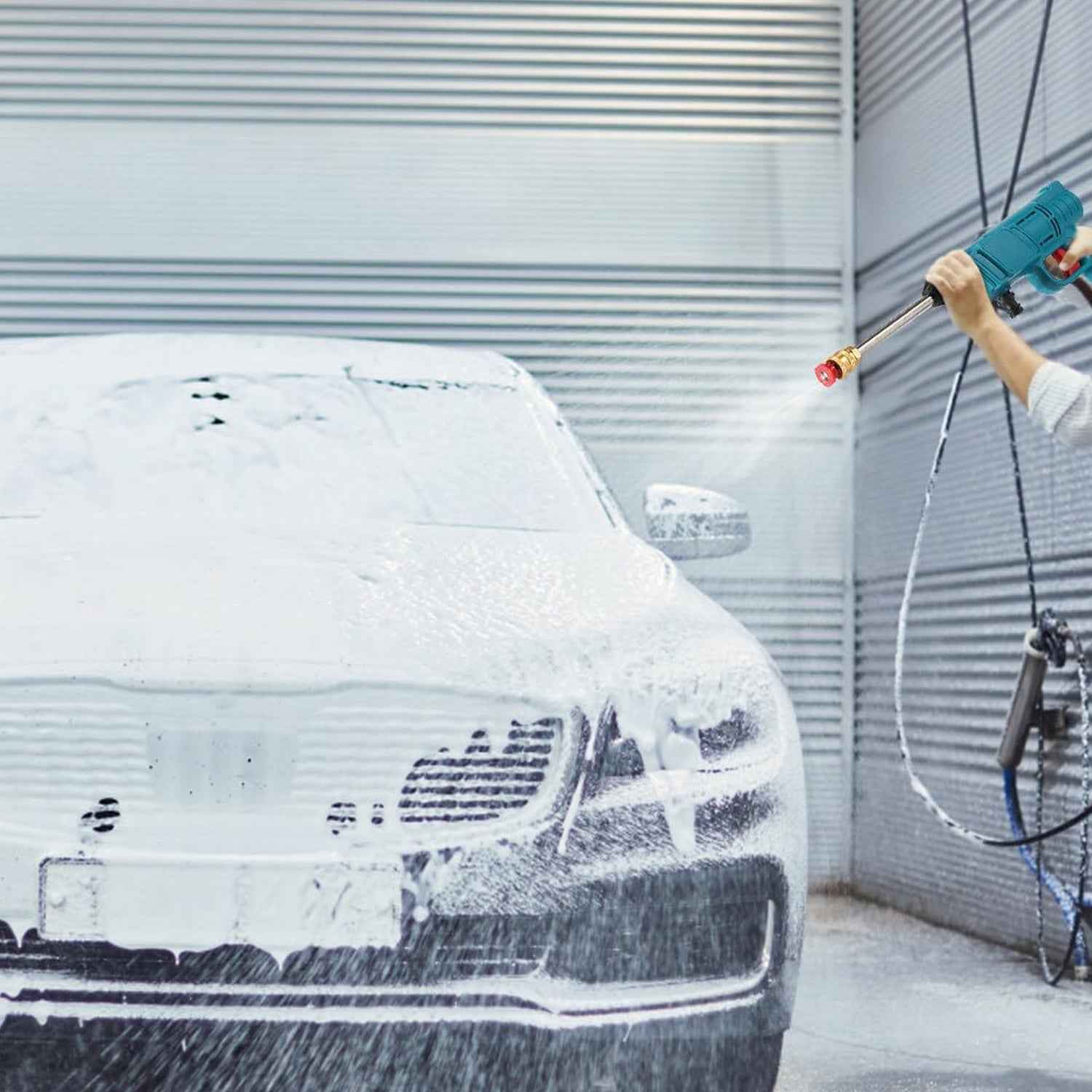 Car Washer Gun – Wireless High Pressure 88VF Battery Powered