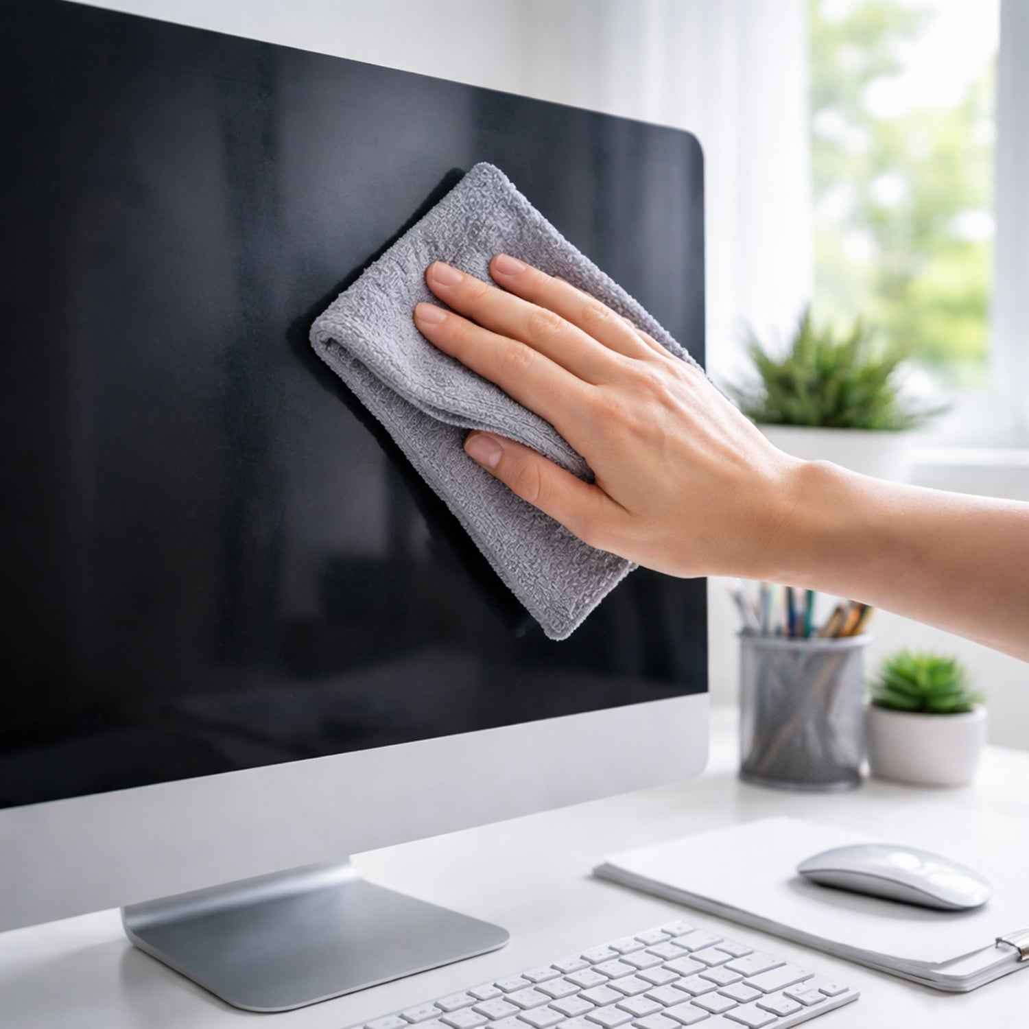 Microfiber Cleaning Cloth – Ultra-Soft, Reusable & Streak-Free