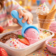 Plastic Ice Cream Scoop – 4 Pc Multipurpose Kitchen Set