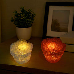 LED Crystal Night Light – Multi-Shape Mood Lamp | Styleva