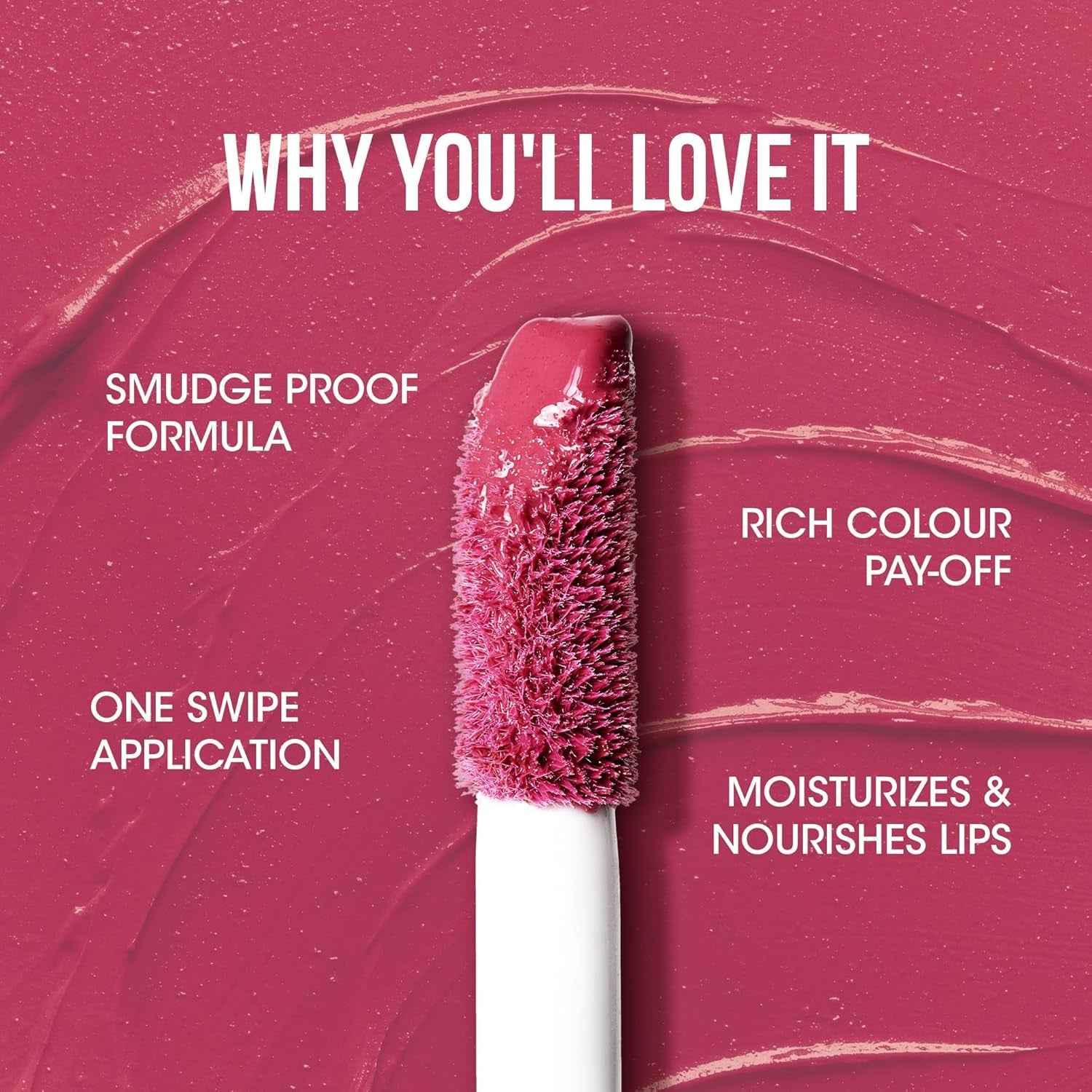 Liquid Lipstick – Berry Blossom Moisture Lock with Hyaluronic Acid