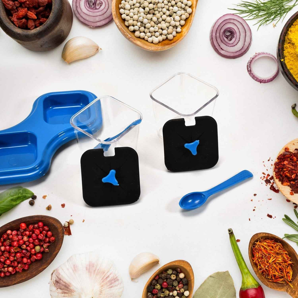 Dining Table Stand – 2-Pc Pickle Jar & Spice Tray | Tidy Table