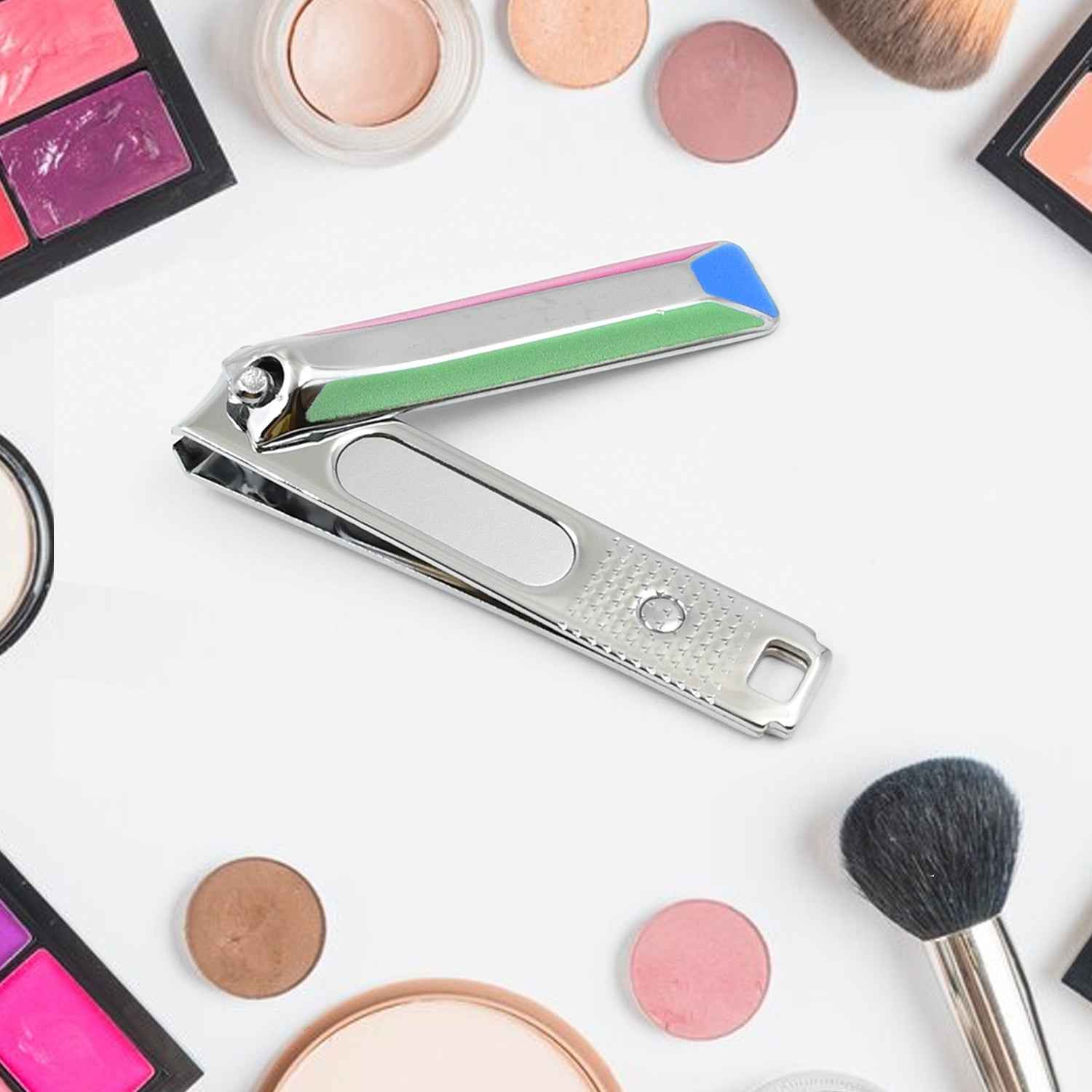 Folding Nail Clippers – Portable Stainless Steel with File | AuriGlam
