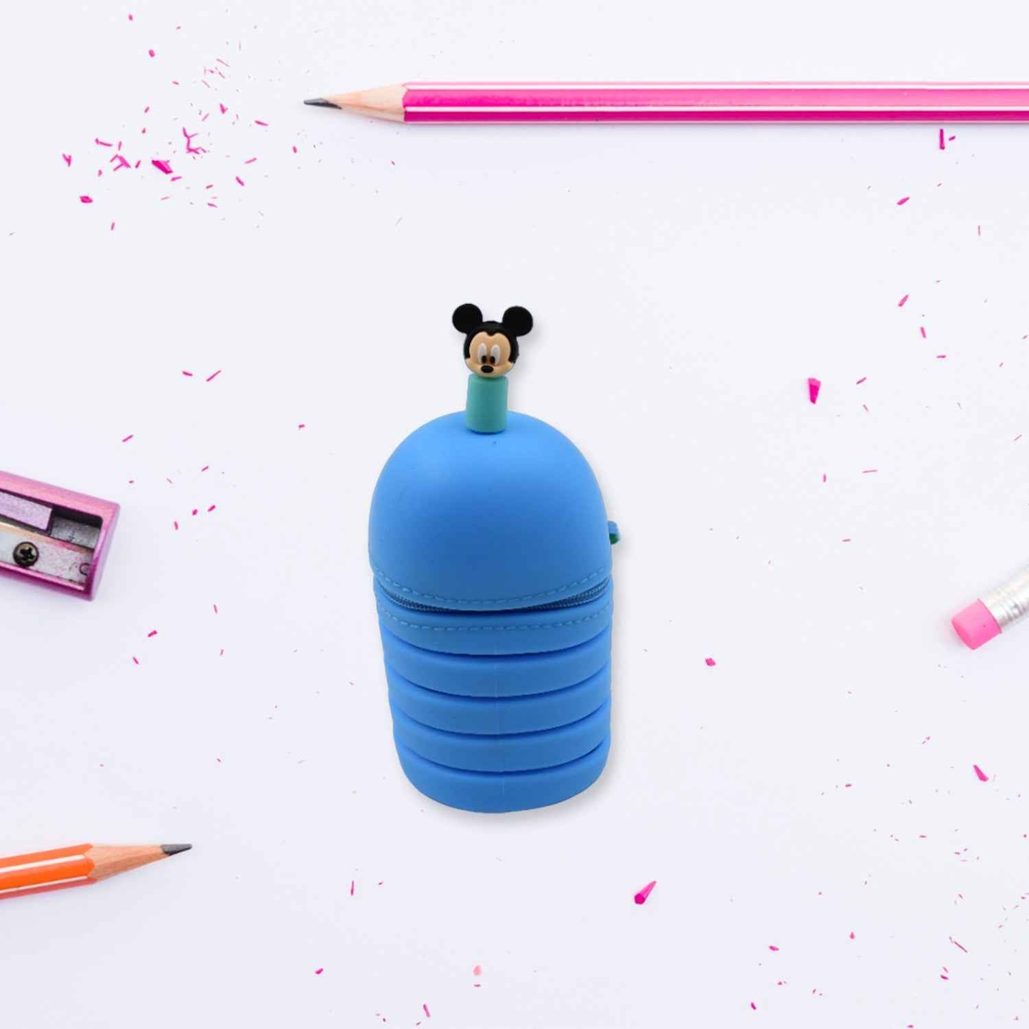 Silicone Telescopic Pencil Case – Large Capacity | Deskrova