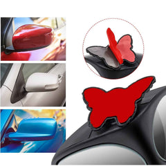 Car Blind Spot Mirror – 360° Rotation with HD Glass for Safety