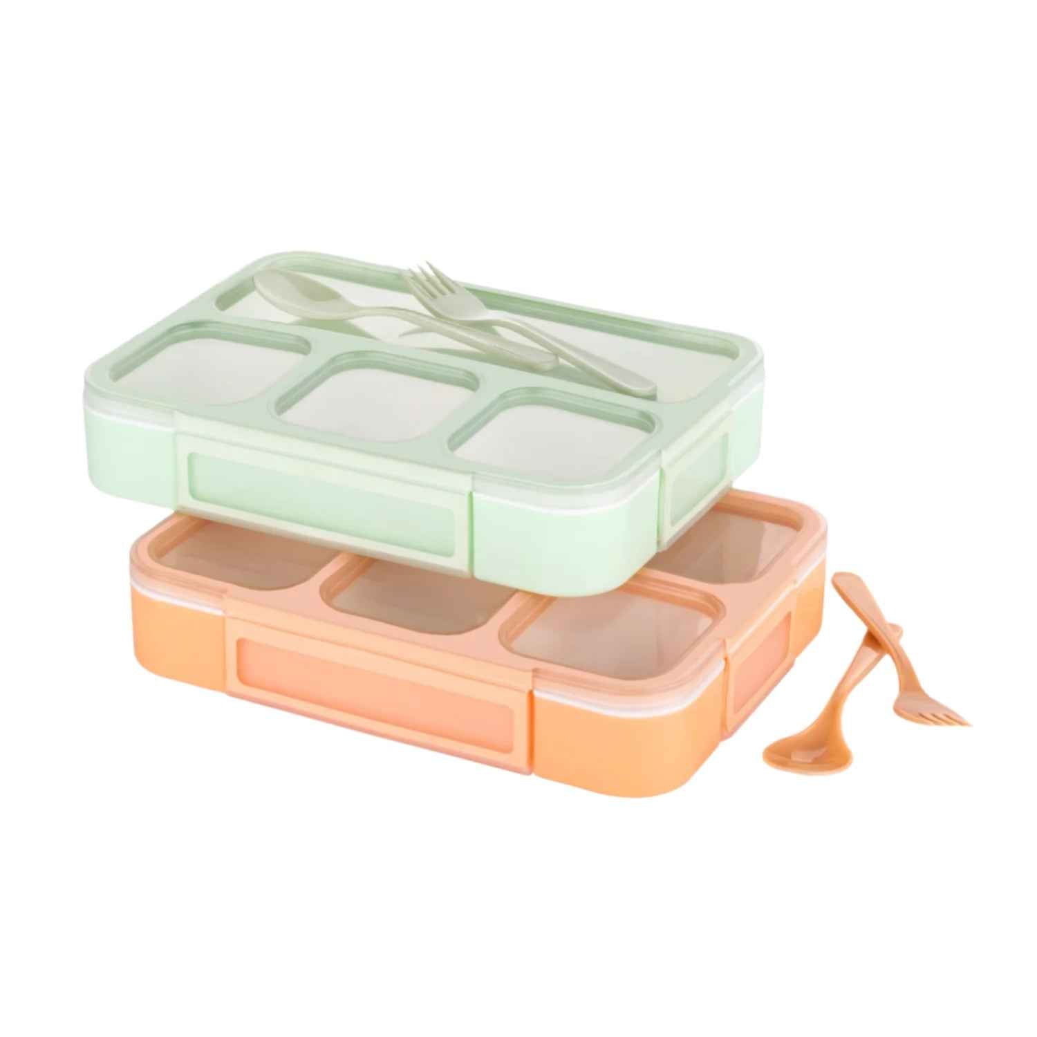 Leak-Proof Lunch Box 4 Compartments – Durable & BPA-Free | Lunchie Bunchie
