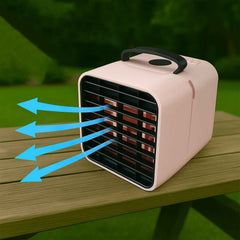 Mini Air Cooler Fan – Portable Water Cooling for Personal Comfort