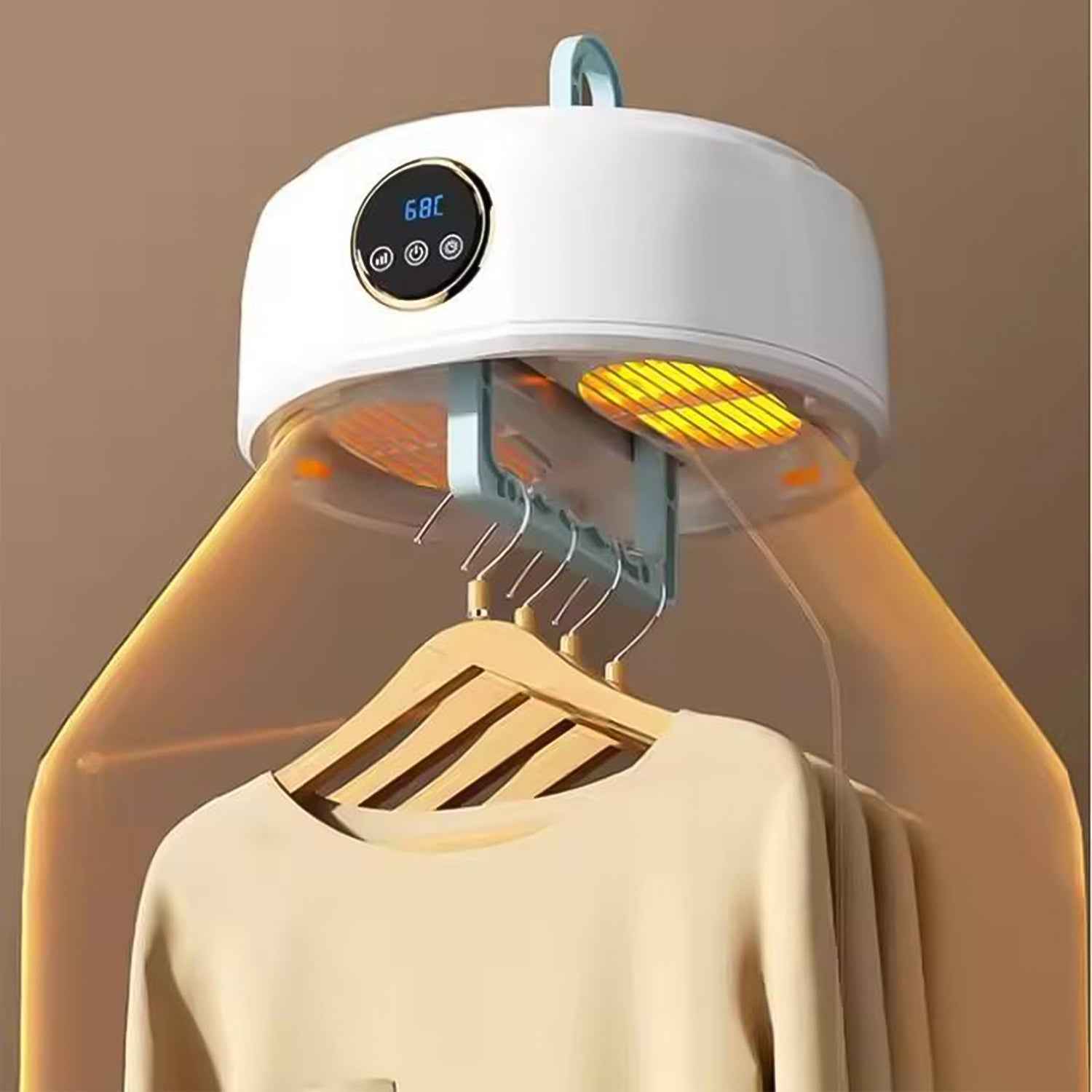 Portable Clothes Dryer – Mini, Quiet with Timer | BathNova