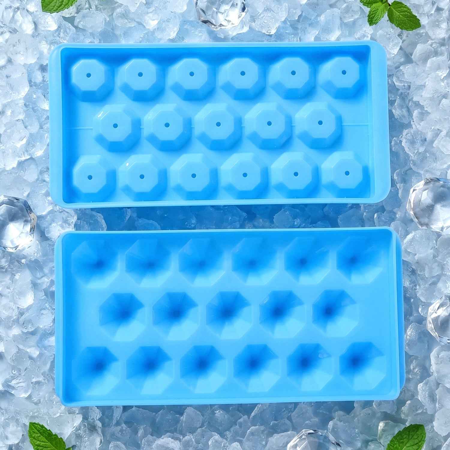 Multipurpose Ice Cube Tray – Flexible Mold for Drinks & Snacks