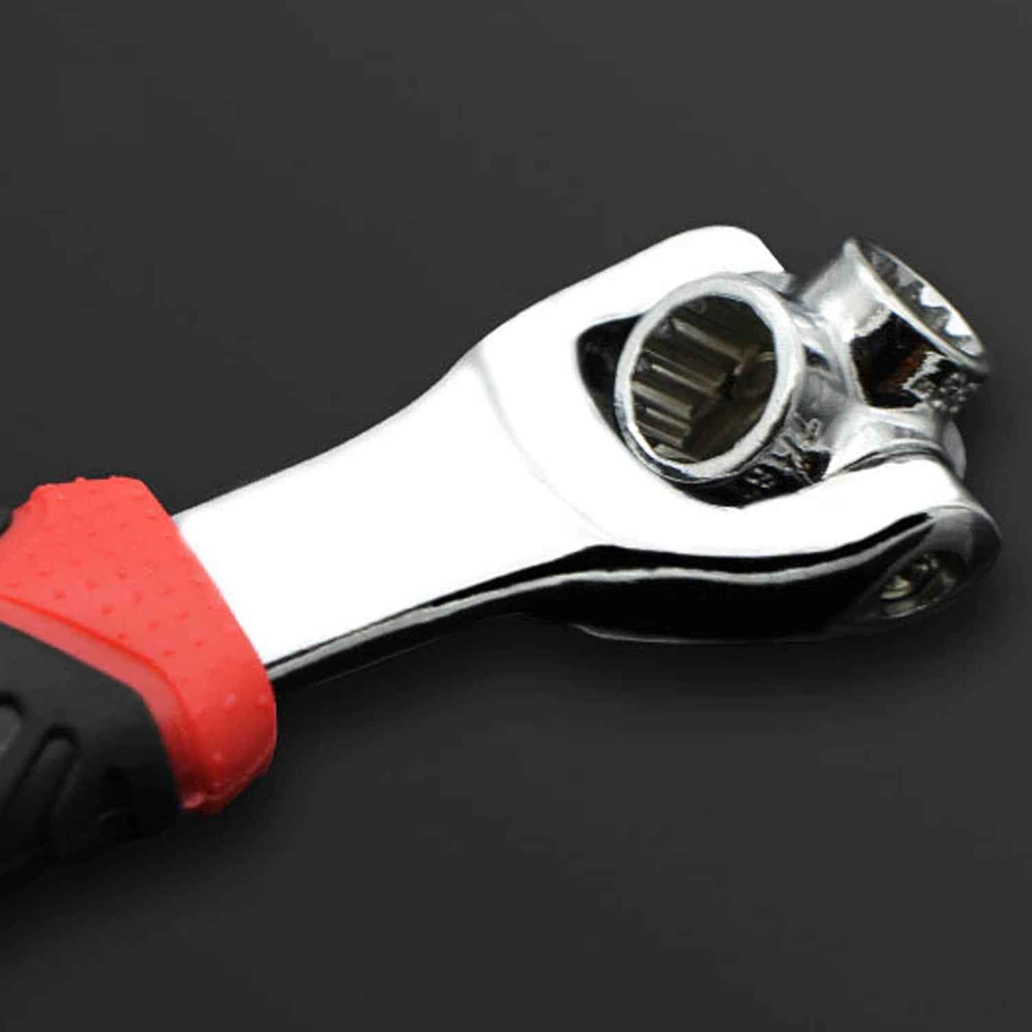 Multi-Tool Wrench – 48-in-1 Swivel Head Spanner | Velvet Wipe