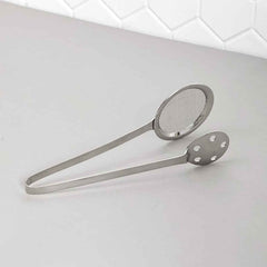 Stainless Steel Skimmer Serving Tong – Durable Multi-Use Kitchen Tool