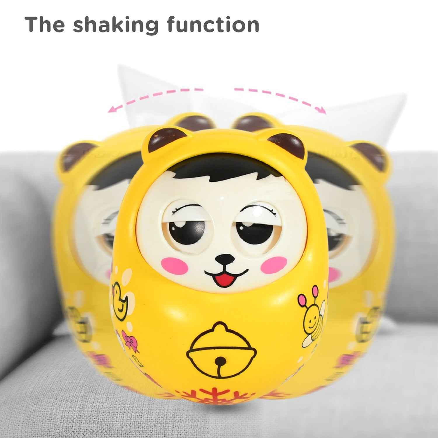 Musical Roly Poly Toy – Wobbling Doll for Babies | Aditi