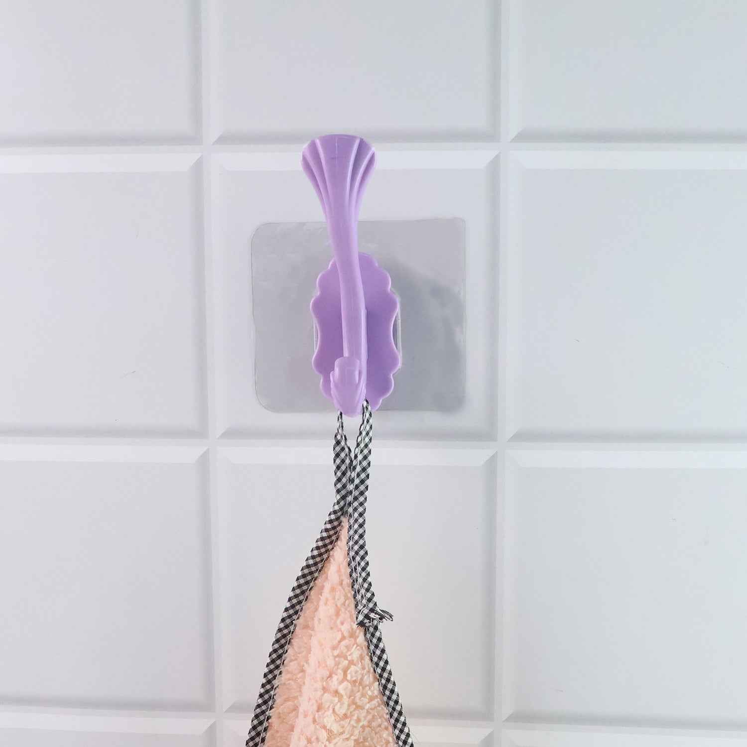 Self Adhesive Heavy Duty Wall Hook – No Drilling Needed
