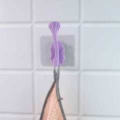 Self Adhesive Heavy Duty Wall Hook – No Drilling Needed