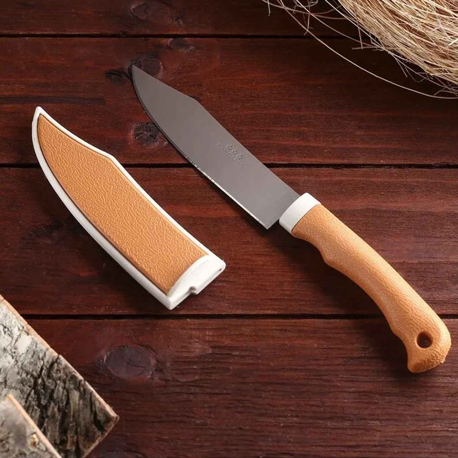Ceramic Kitchen Knife – Sharp Zirconium Blade & Cover | Quickslice