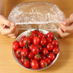 Disposable Elastic Food Covers – 100-Pack Freshness | Organivo
