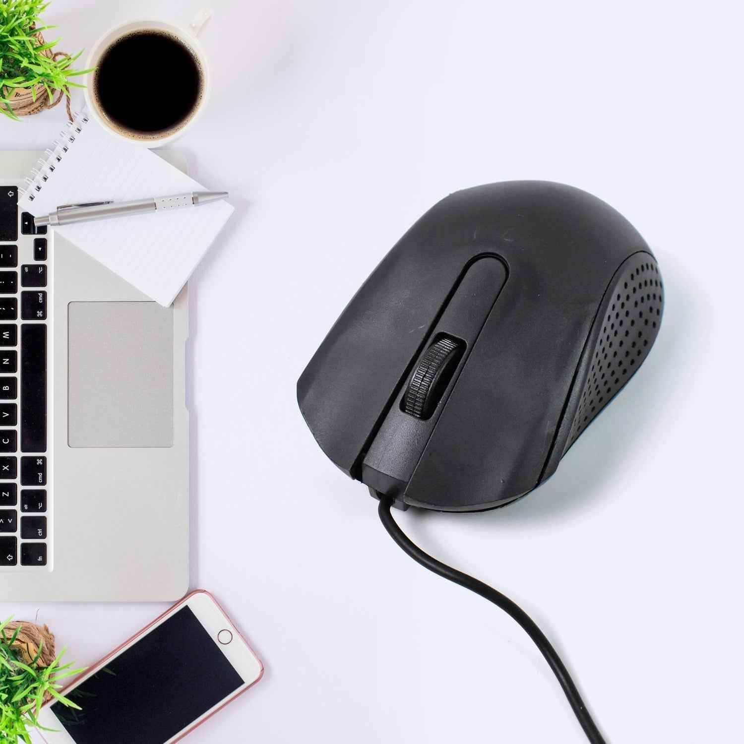 Wired Optical Mouse – M-022, USB Connectivity | Compshop