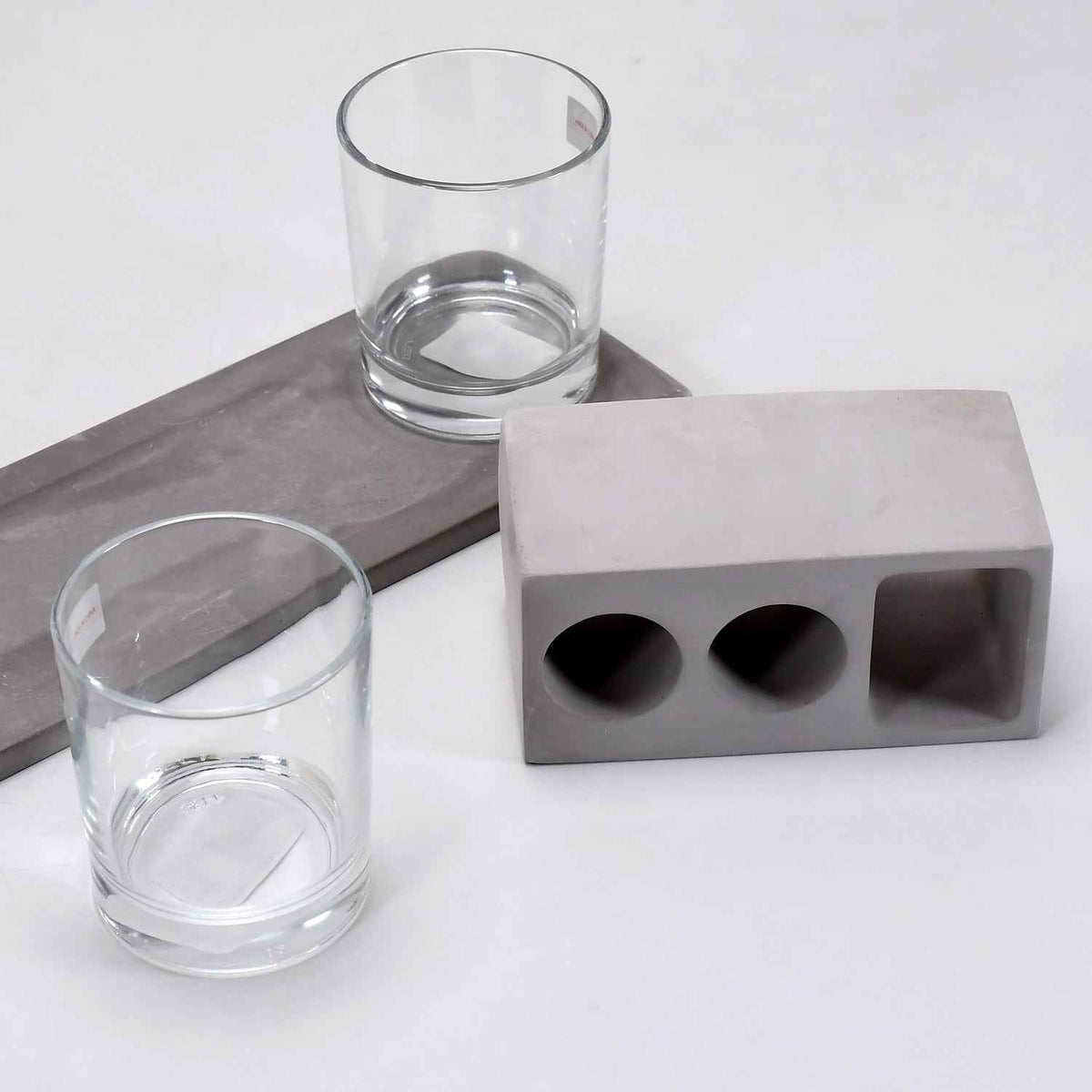 Wine Glass Holder Set – Elegant Marble & Lead-Free Glasses | Indo Glow