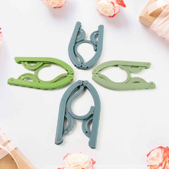 Travel Hangers – Compact Foldable 4-Pack for Easy Storage