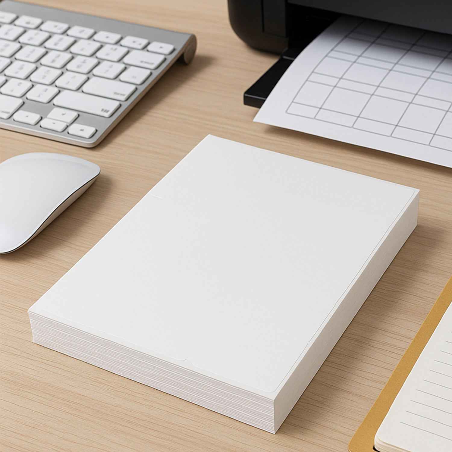 A4 Self-Adhesive Printable Label Sheets – 100 White Sheets