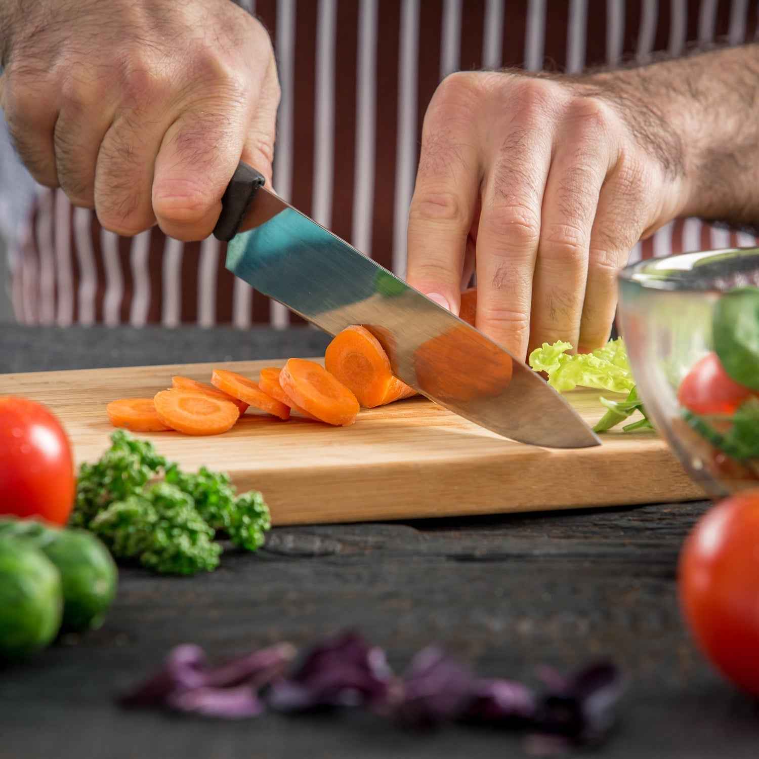 Natural Wood Cutting Board – BPA-Free & Durable | Cisora