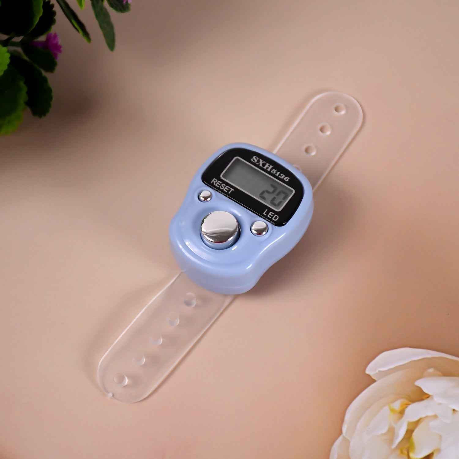Digital Finger Counter – Portable with Light & Adjustable Strap | Blessed Trinkets