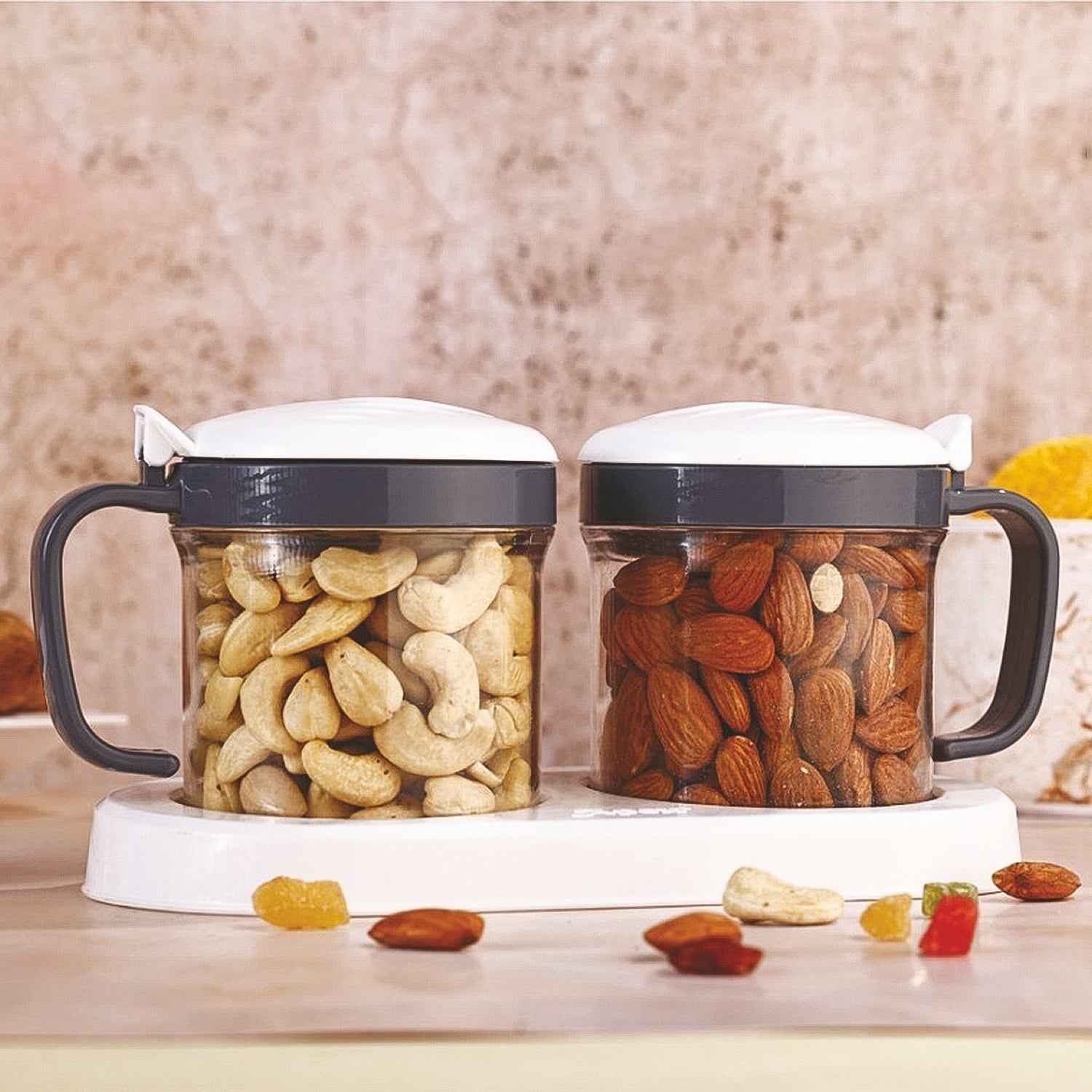 Pickle Container Set – Airtight & Unbreakable 2-Piece Jars