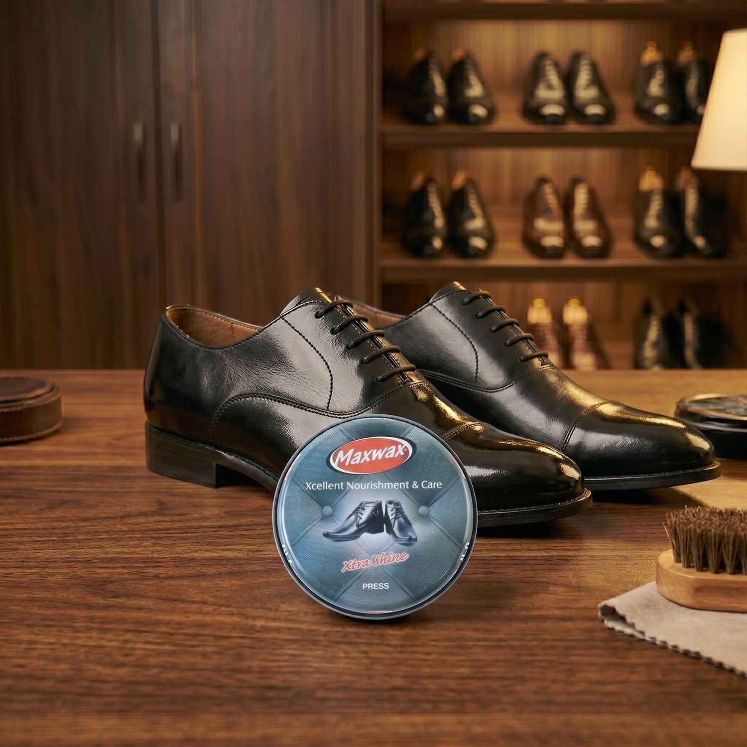 Black Shoe Polish Cream Ð Long-lasting Shine & Easy Application