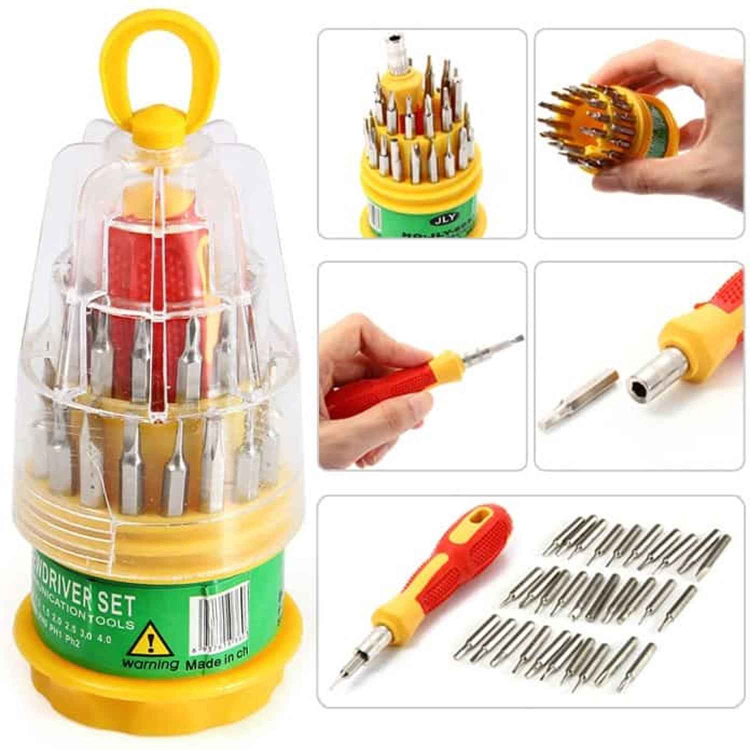 Precision Screwdriver Set – 31-in-1 Magnetic Repair Kit | BoltForce