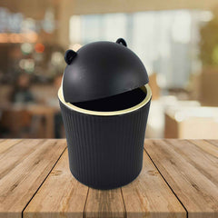 Mini Tabletop Dustbin – Compact 1200 ML Swing Lid Bin