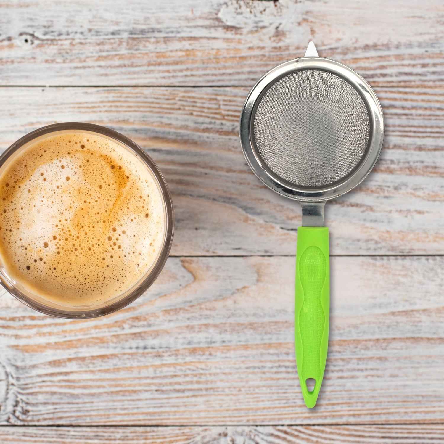 Stainless Steel Tea Strainer – Fine Mesh Coffee Filter | Siplix