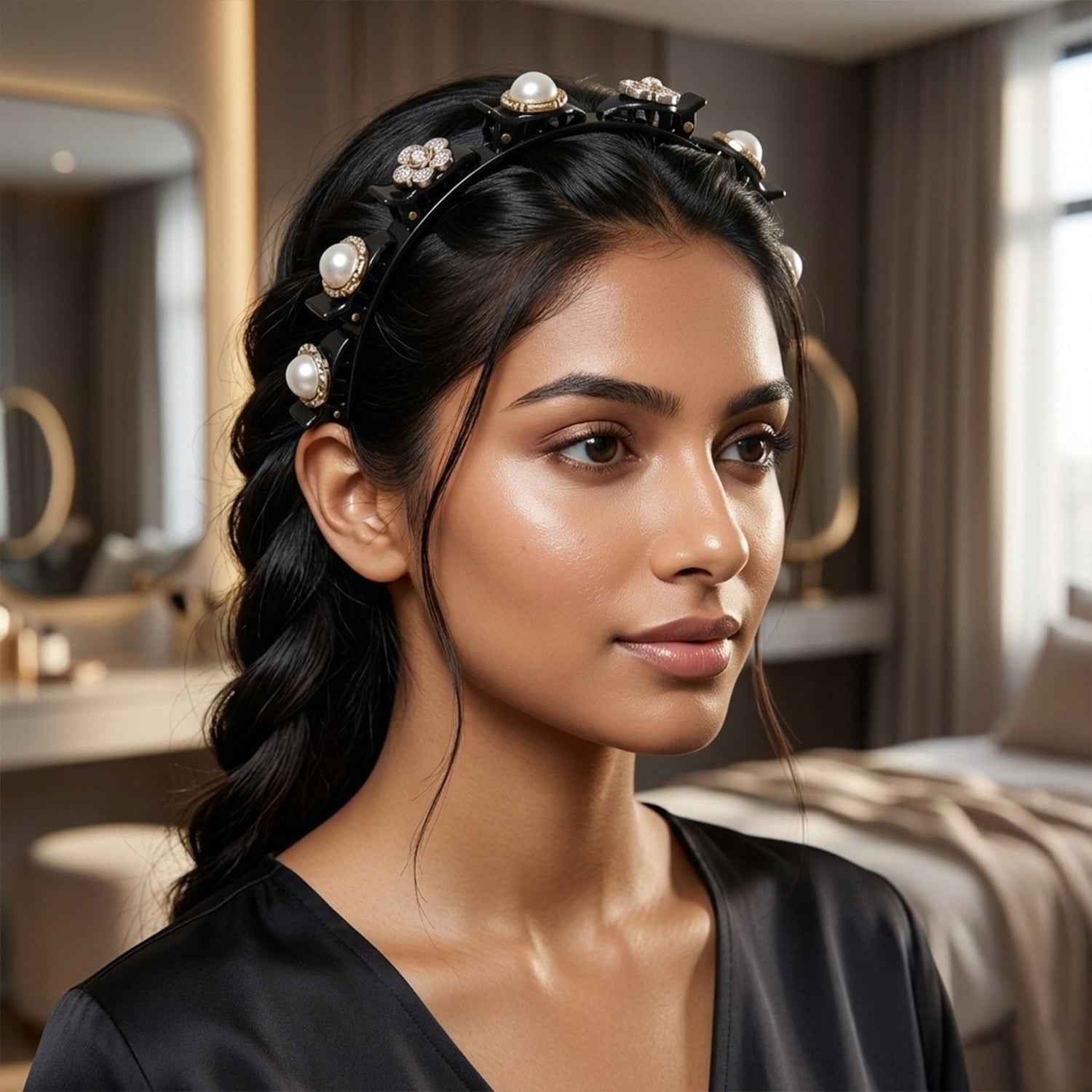 Pearl Headband – Elegant & Stylish Hair Accessory for Women