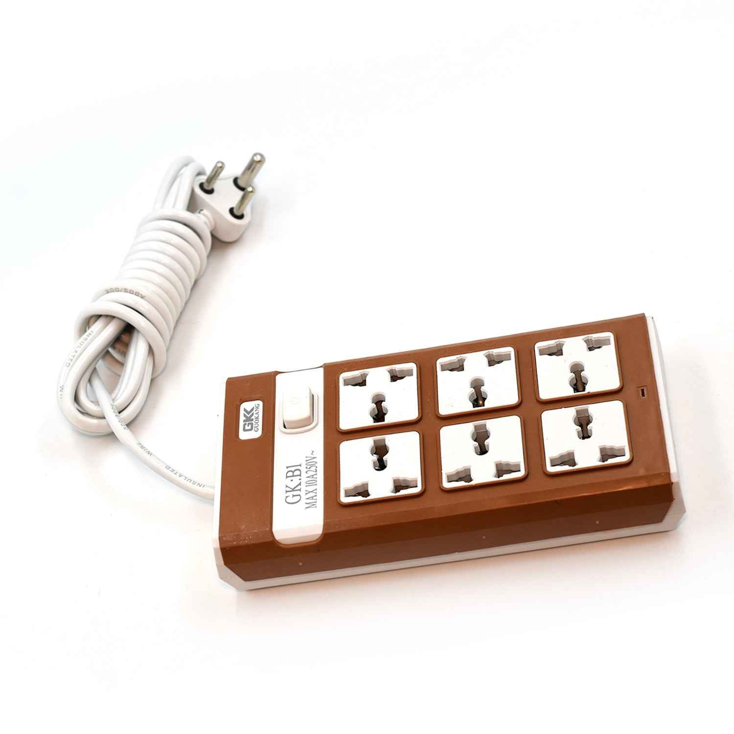 Extension Board – 6 Way Multi-Plug with 10m Cord | Indo Glow
