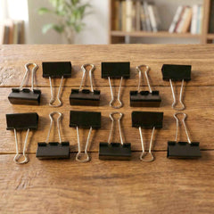 Heavy-Duty Binder Clips – Extra Large 41mm Strong Grip, 12 Pc Set