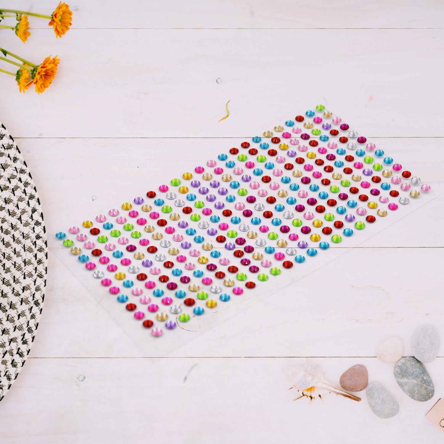Self Adhesive Crystal Stickers – Multi-Size & Shaped | Craftily