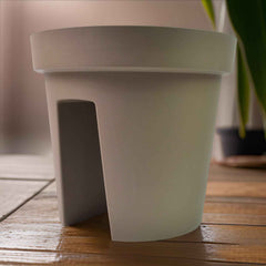 Balcony Flower Pot Holder – Durable 2 Pc Set | Plant Edge