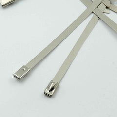 Stainless Steel Cable Tie – Multipurpose 10-Pc Set | wipe tech