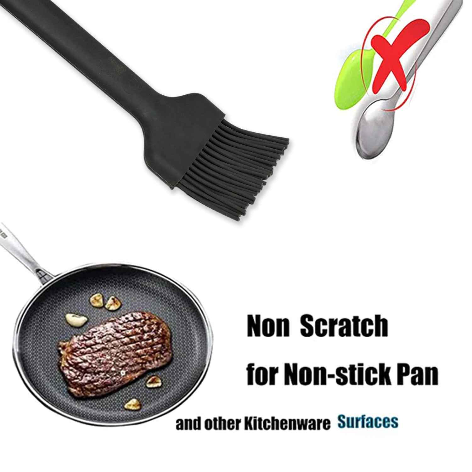 Silicone Basting Brush for BBQ, Baking & Pastry | Indo Glow