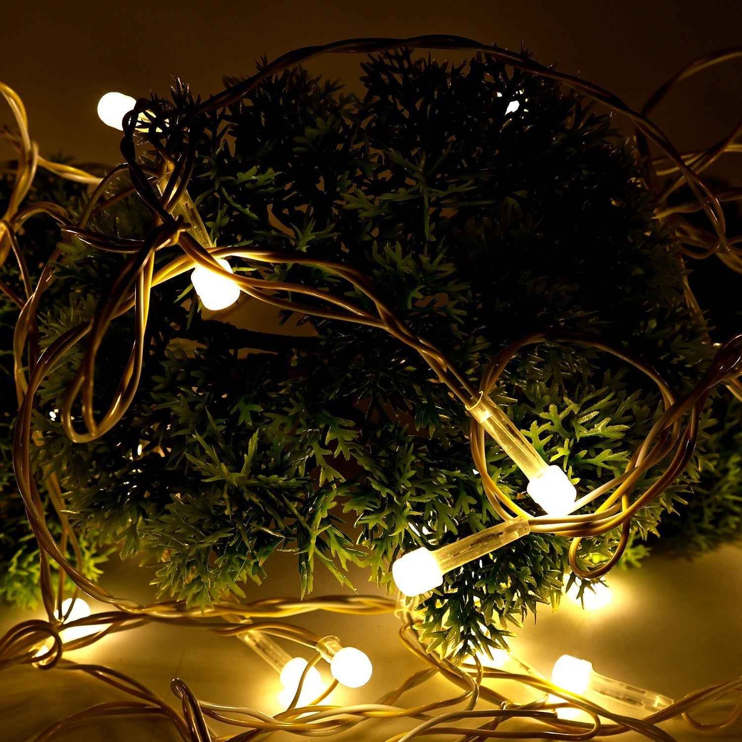 LED Decorative String Lights 10 Meter – Warm White Glow for Festivals