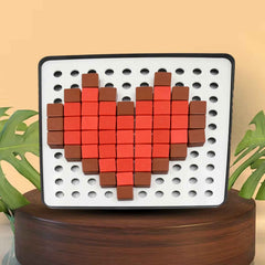 Pixel Cubes Toy – Educational Math & Brain Game for Kids | Dollura