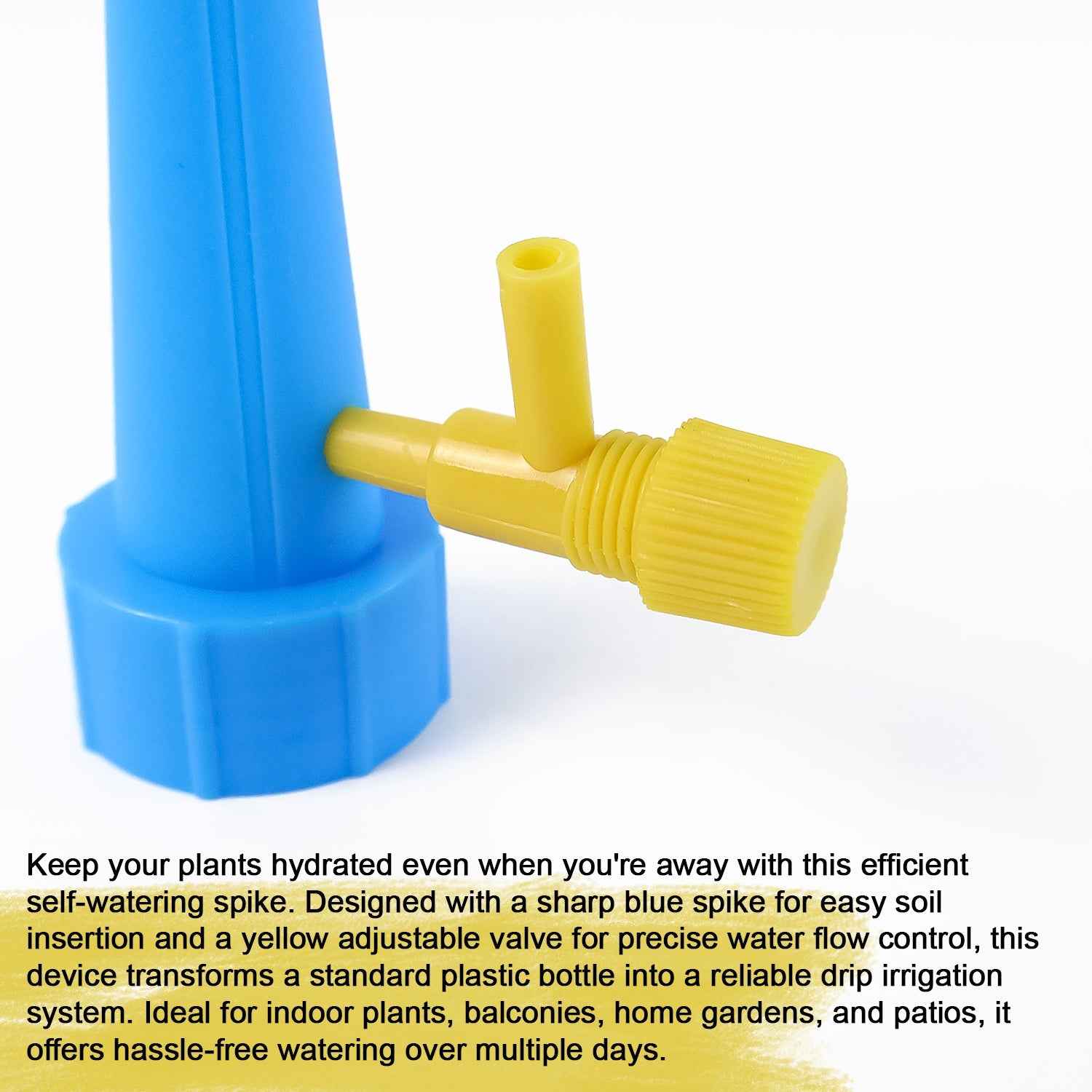 Plant Watering Spikes – Adjustable Blue Self-Watering Device
