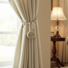 Magnetic Curtain Tieback – Stylish No-Drill Curtain Holder