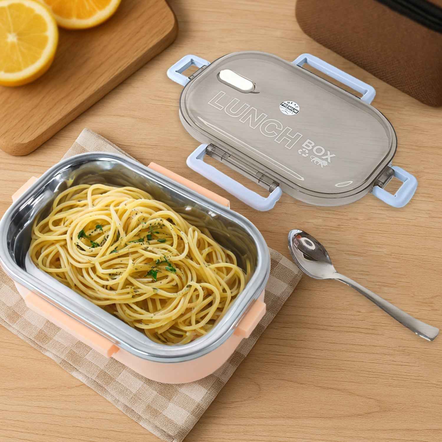 Leak-Proof Stainless Steel Lunch Box – Premium & Airtight