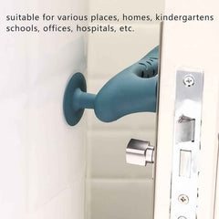 Silicone Door Handle Cover – Quiet & Anti-Static Protection | Safelix