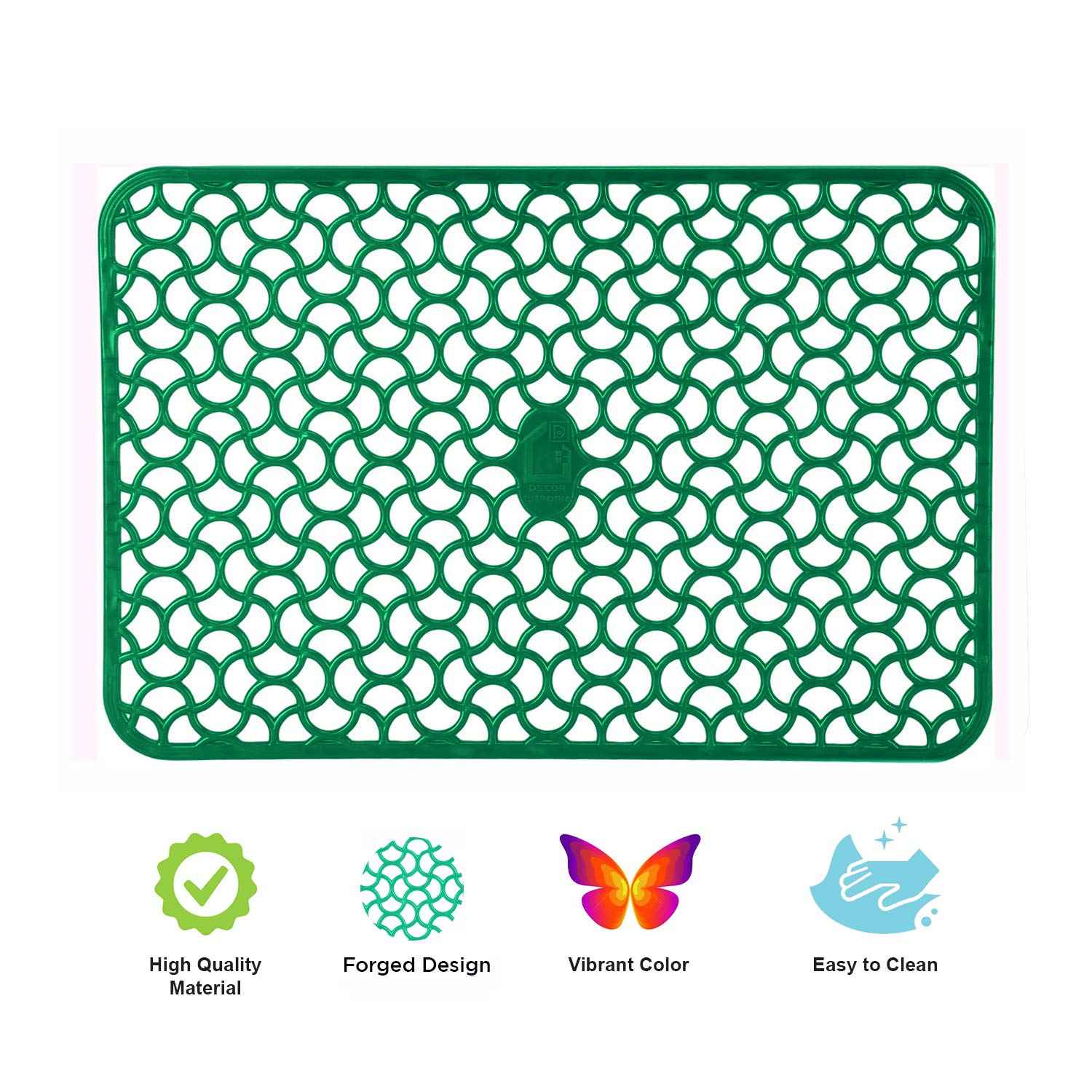 Fridge Drawer Mats Set of 6 – Waterproof PVC Liners | Indo Glow